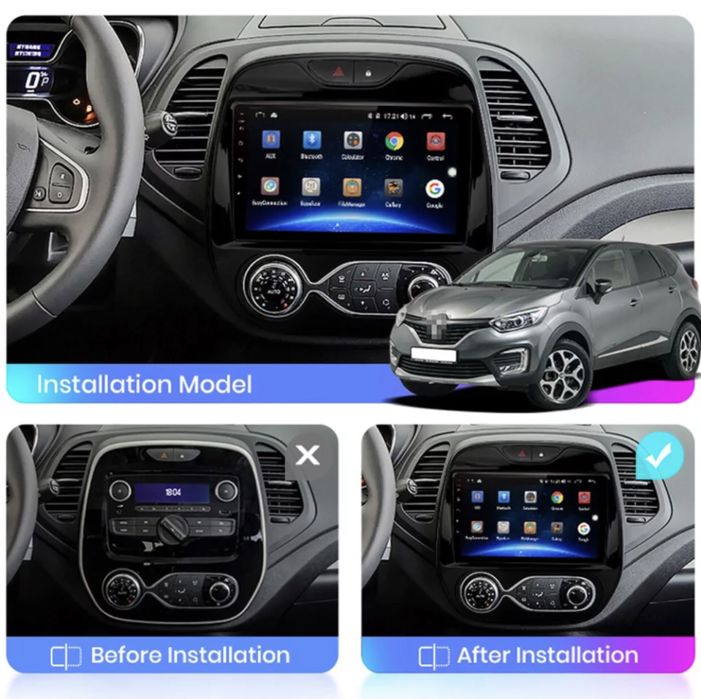 Штатная магнитола Renault Capture (2016-2019)