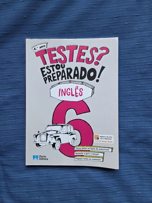 Livro de exercícios (Testes?Estou preparado! ) de inglês do 6°ano