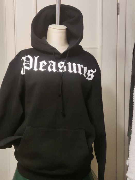 Новое  худи PLEASURES PUB HOODIE black
