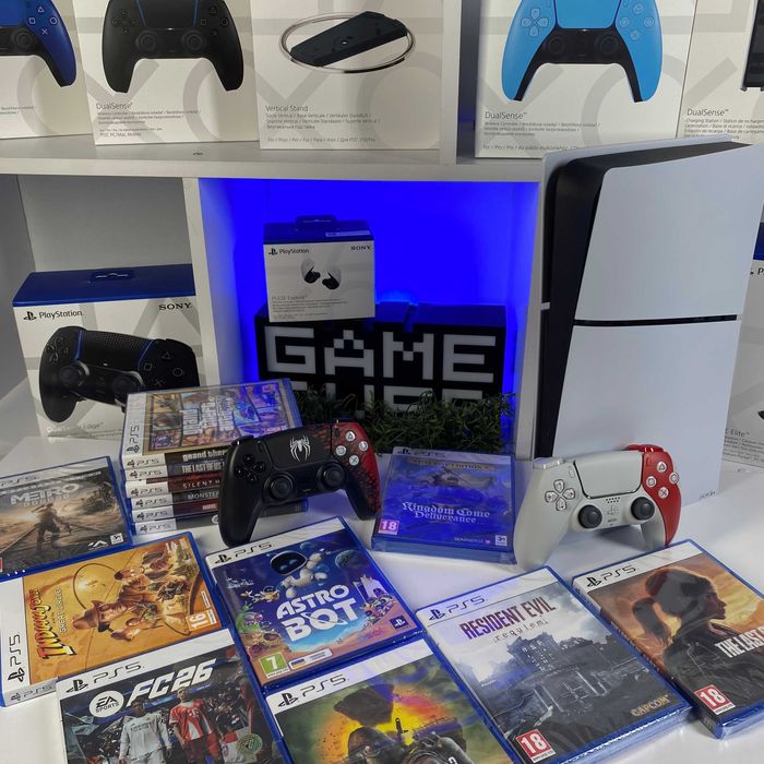 Зарядний пристрій Sony PlayStation 5 DualSense White Док-станція Новий