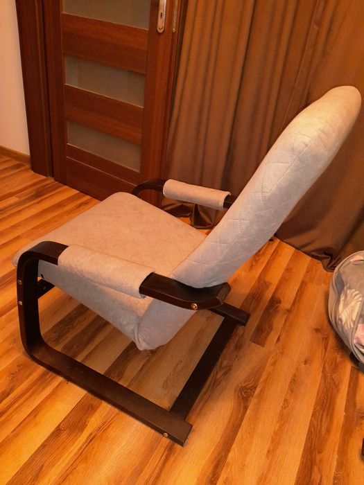 Krzesło fotel typu Finka fiński bujane