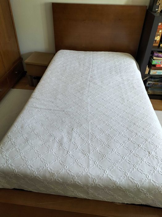 Coberta para cama de solteiro