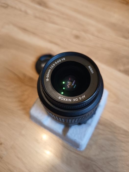 Nikon D5500 Nikkor 18-55 VR II 55-200 VR i akcesoria