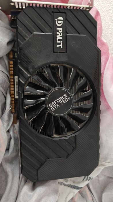 Відеокарта gts750ti 2 GB робоча