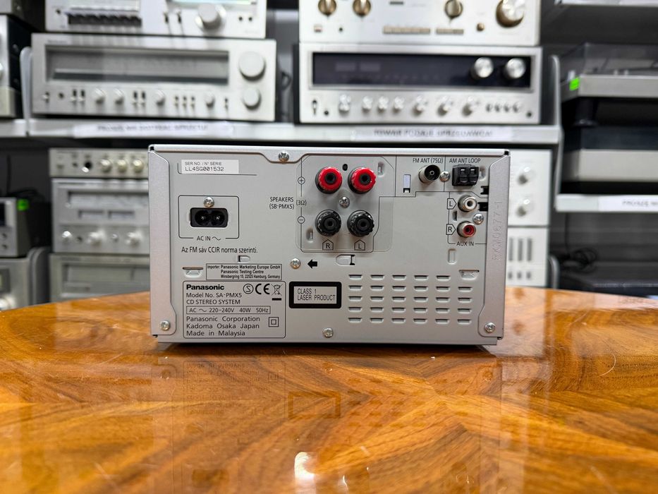 Wieża Panasonic SA-PMX5 Mini amplituner, Audio Room