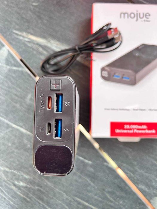 павербанк 20000 mah з швидкоб зарядкою Mojue PowerBunk Xiaomi