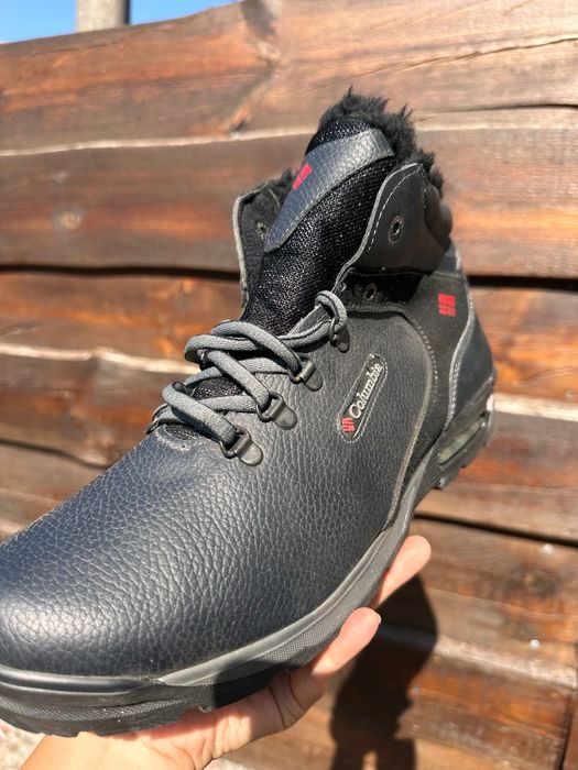 Ботинки зимние мужские кожа!