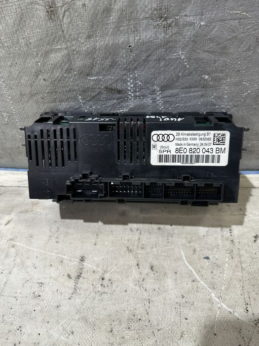 Panel Sterowania Nawiewu Klimatyzacji Audi A4 B7 8E0820043Bm