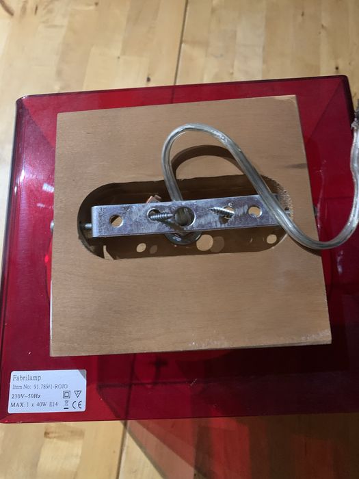 Candeeiro de parede .