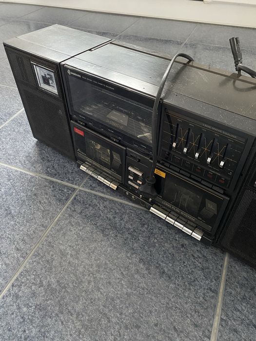 Radio samsung antigo a funcionar