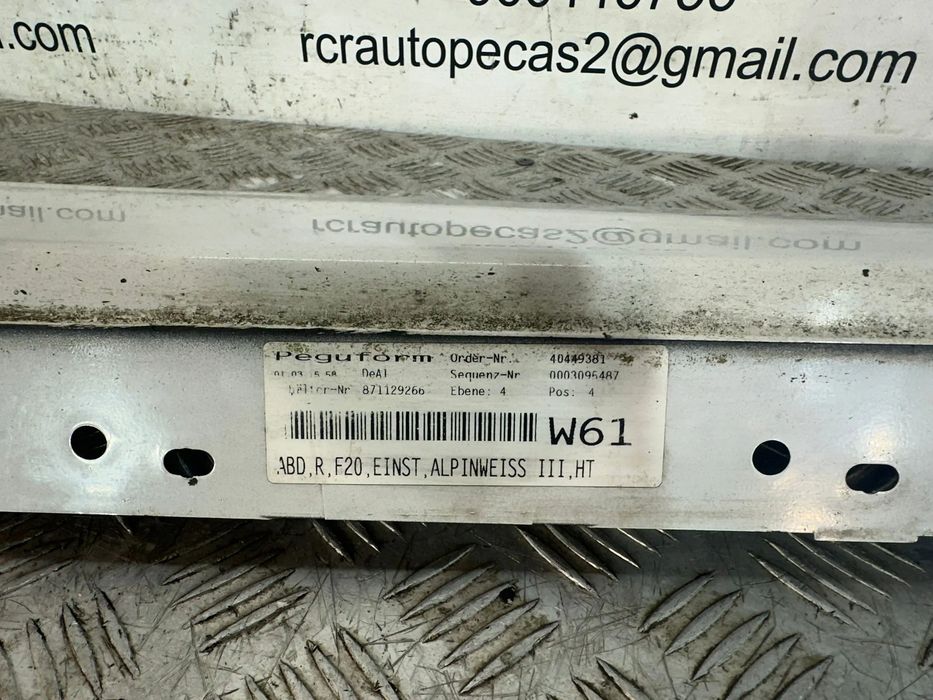 Conjunto Embaladeiras Saias Laterais Sport Originais BMW Serie 1 F20