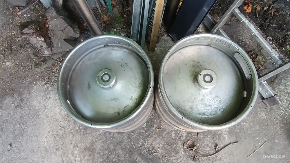 Beczki tyskie  do rolbaru 50l