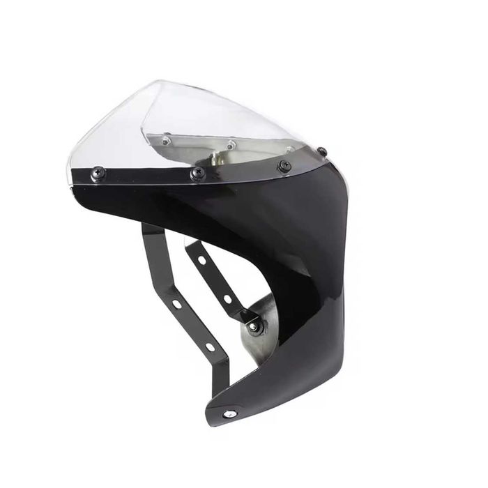 Conjunto Carenagem com Pára-Brisas para Farol 7 Polegadas