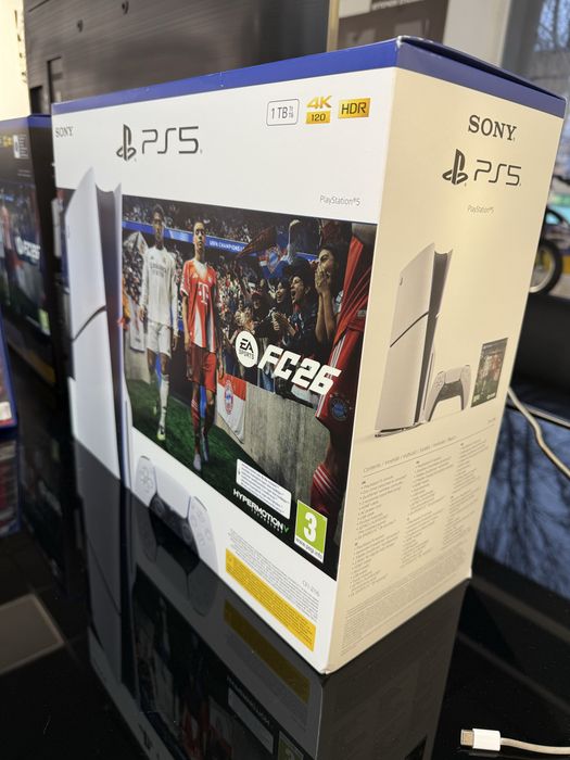 Sony Playstation 5 Slim 1TB Blu Ray 1 Tb FC26 UA Сертифікована гарантія 1 рік