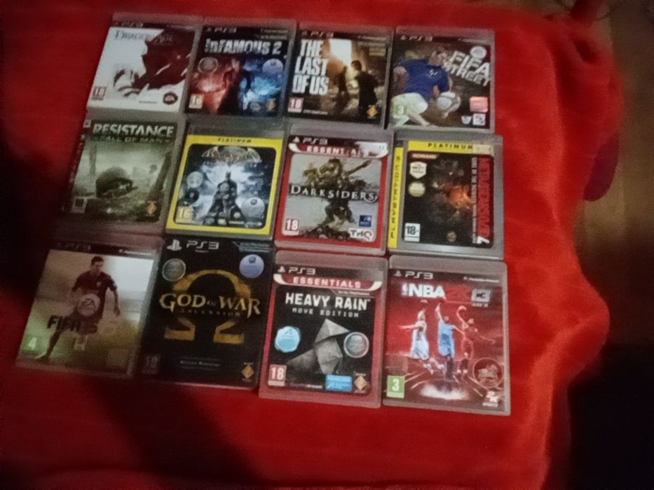 Pack de 12 jogos PlayStation 3
