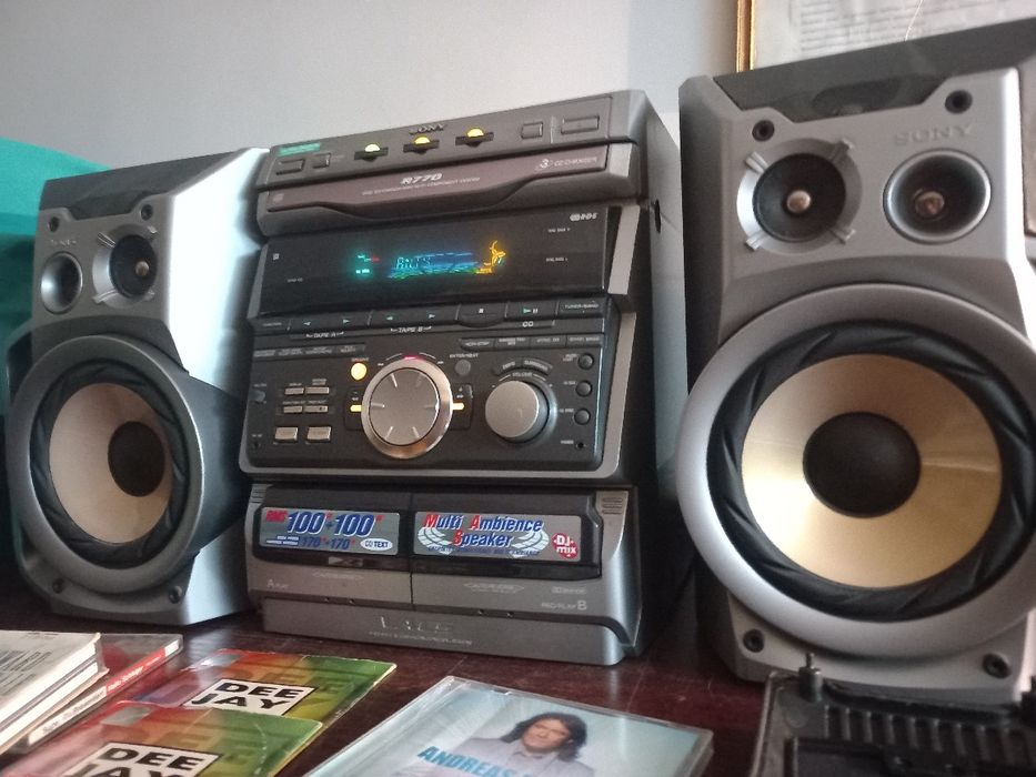 Wieża sony R770 /Rxd7/dj mix /bluetooth