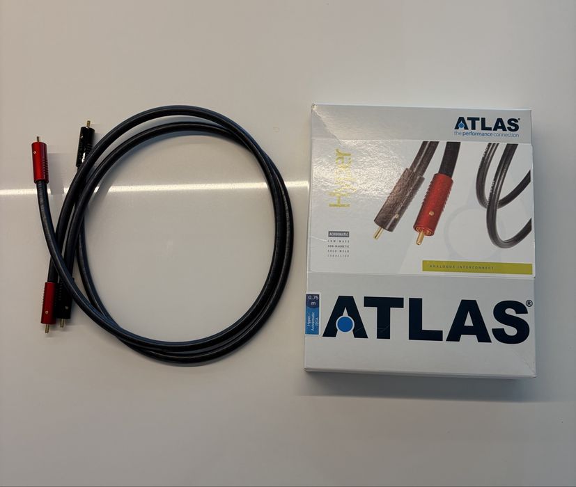 Atlas Hyper Achromatic - interkonekt RCA 0,75 m