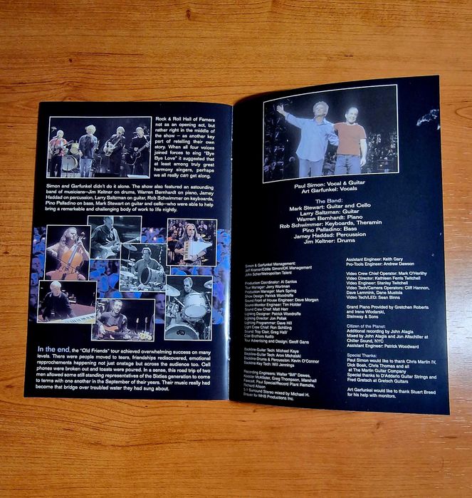 SIMON & GARFUNKEL Old Friends |Live on Stage O Reencontro /dvd+Libreto