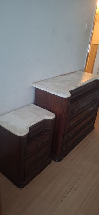 Movel de sala com pedra de marmore