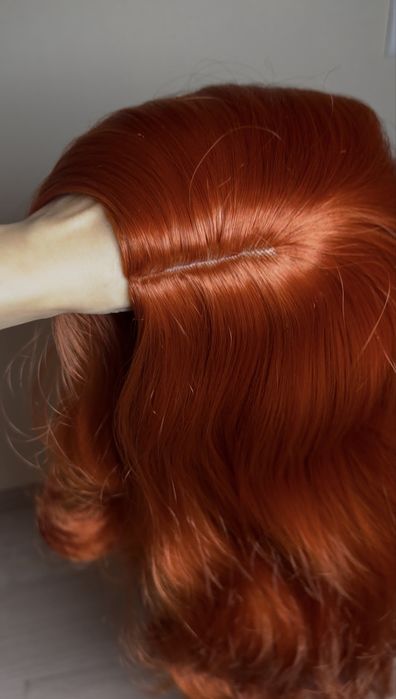 Руда перука. Нова. Довге волося.
