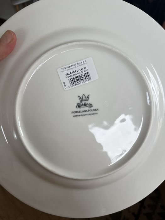 Nowy zestaw Karolina polska porcelana