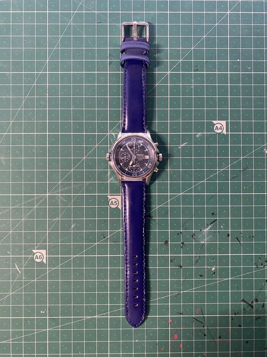 Seiko Watch (The Great Blue Chronograph)