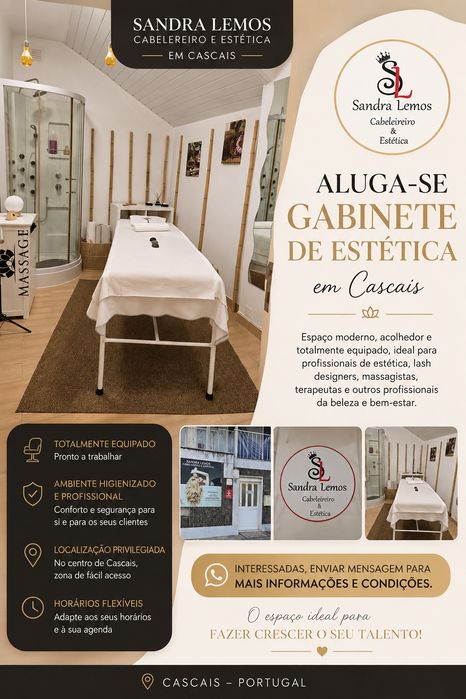 Aluga-se gabinete em Cascais