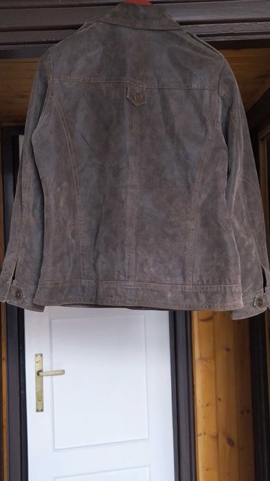 sportowa kurtka skórzana leather bomberka damska 42/44
