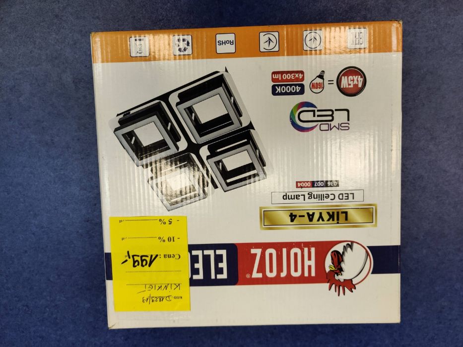Kinkiet Lampa LED Horoz Likya 4 * Komis Madej Gorlice