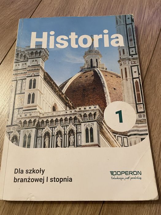 Podręcznik historia 1 dla szkoły branżowej 1 stopnia