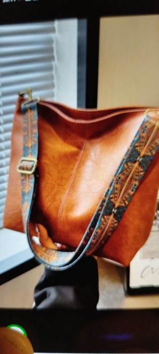 Nowa torba że skóry ekologicznej bohumi