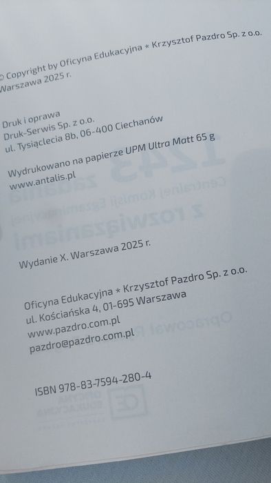Zbiór zadań maturalnych matematyka