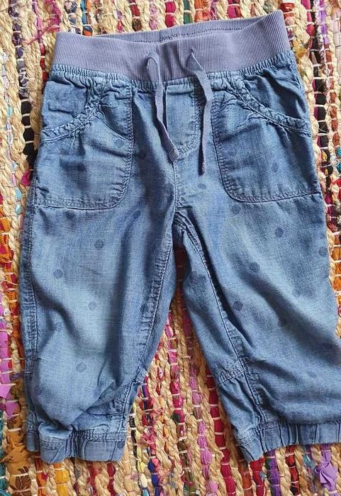 3x spodenki dziewczęce na rozm. 80-86 cm (Zara, H&M)