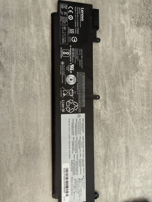 Оригінальні запчастини для Lenovo ThinkPad T470 / T480 / A475 (RAM 16GB, Акумулятори, 4G LTE, Охолодження)