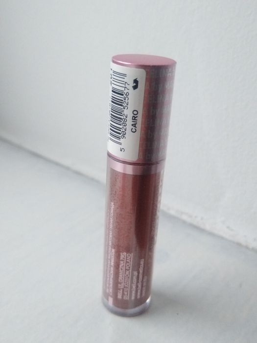 Bell metalic liquid lips Błyszczyk brązowy 201 cairo błyszczyk nude