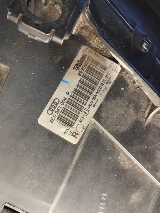 Lapy przednie Audi A 4B6