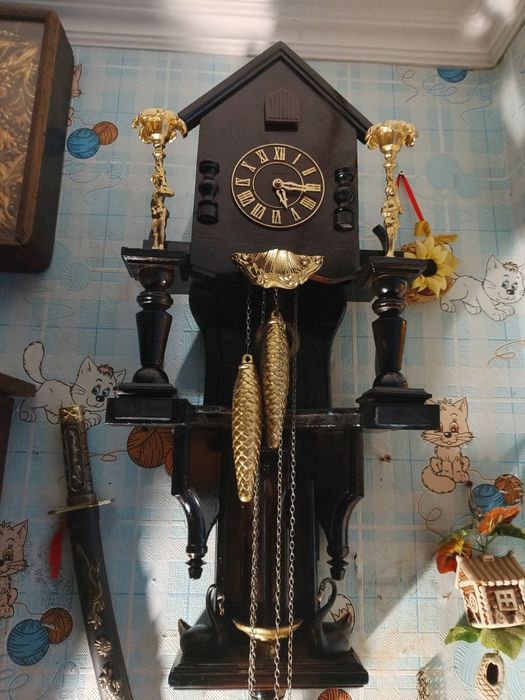 Годинник ЗОЛОТА ЗОЗУЛЯ ХХ Часы с кукушкой  GOLDEN EXCLUSIVE оригинал