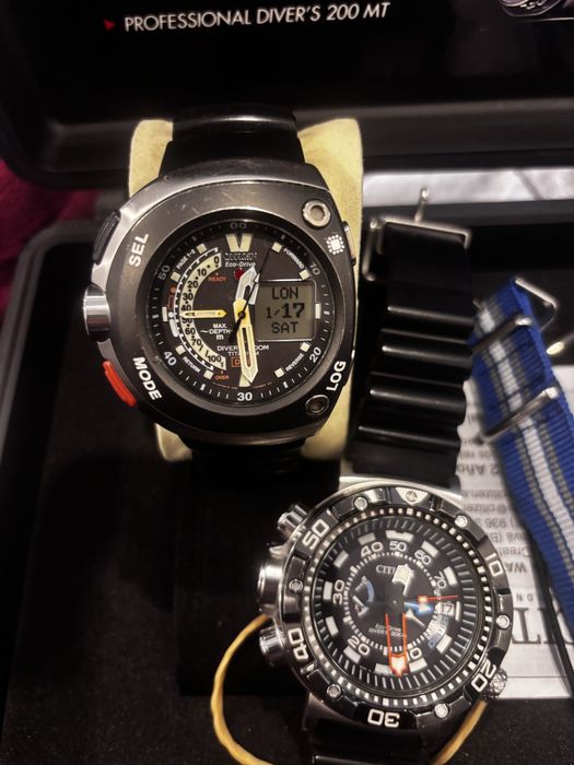 Relogios citizen promaster aqualand