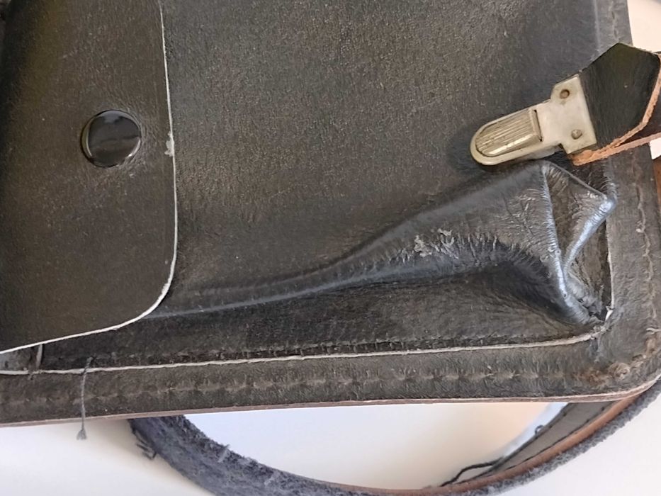 PRL - MO Raportówka Skórzana Sygnowana