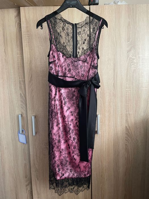 Мереживна сукня с бантом Dolce&Gabbana оригінал