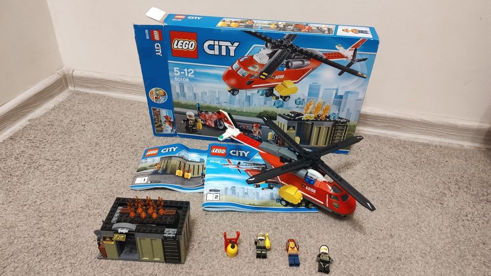 LEGO 60108 helikopter strażacki