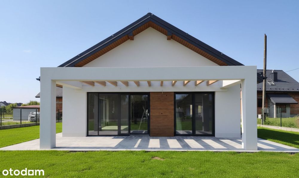Nowoczesny Dom Parterowy | Duża Działka 10a | Standard Premium+
