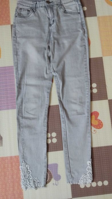 Spodnie jeansowe damskie