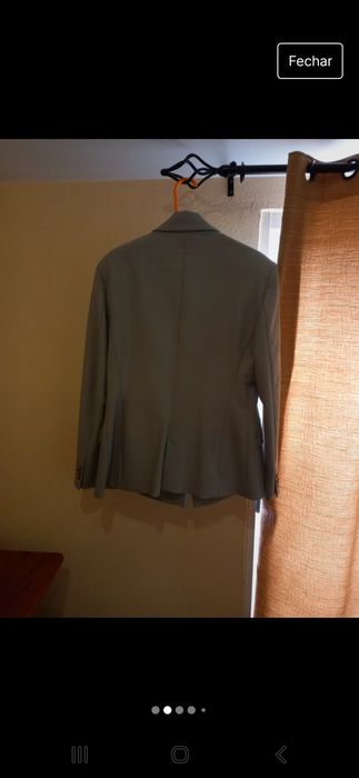 Blazer Zara Verde Água
