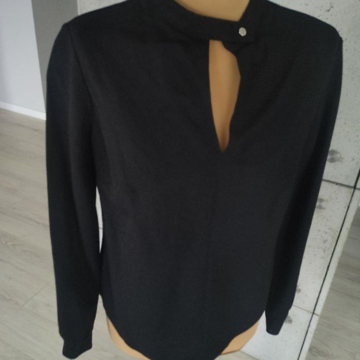 Czarna bluzka koszula mohito S 36