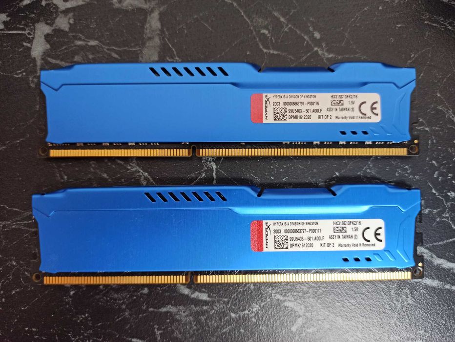 Оперативна пам'ять HyperX DDR3-1866 8192MB PC3-14900 (Kit of 1x8192)