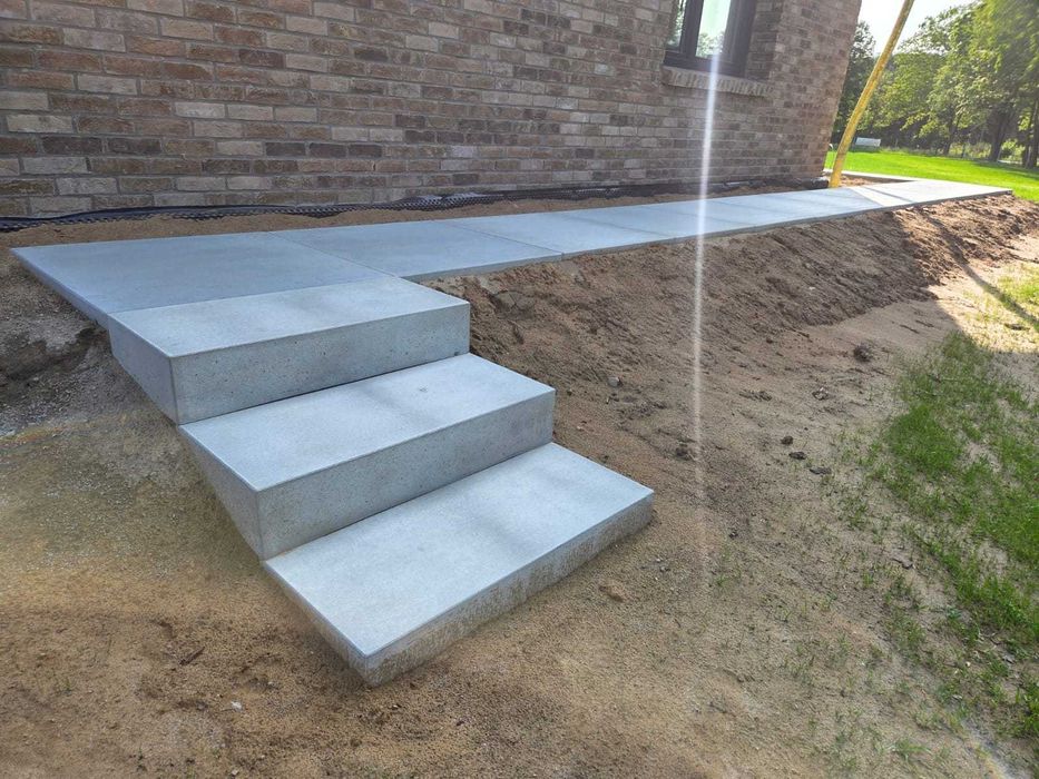 Płyta chodnikowa, tarasowa "szczotkowany beton" PRODUCENT!