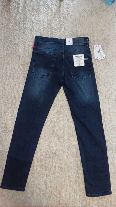 Джинси чоловічі Lacoste Slim Fit Navy Blue W 30 L34