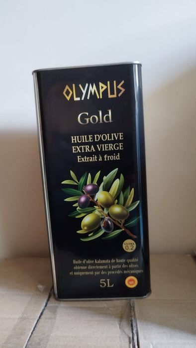 Oliwa z oliwek kraj pochodzenia Grecja
