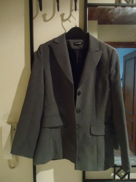Casaco Blazer Cinza - Tam.40 - Novo